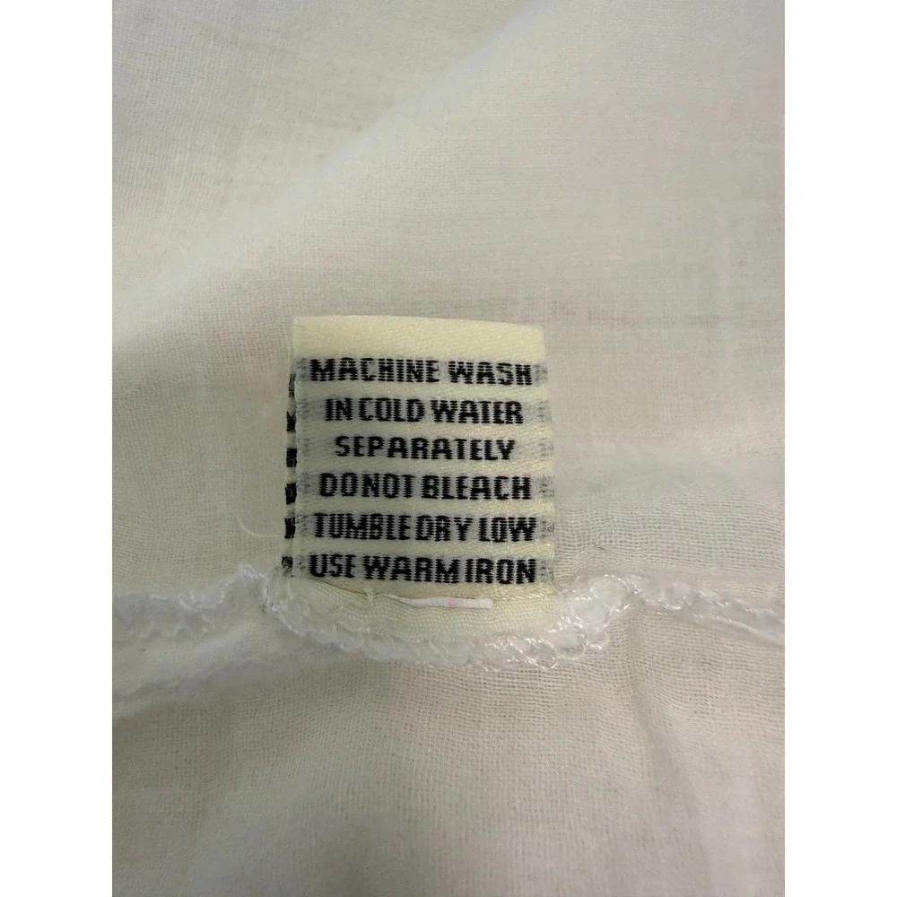Sim & Sam Y2K Linen‎ Pleated Mini Skirt Women's Size S Flowy Balletcore Coquette